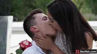 Spanish girlfriend wanting her ass to get licked and fucked