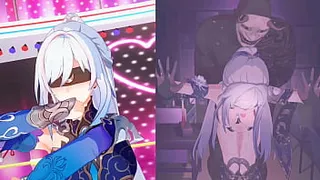 Honkai Star Rail Jing Liu Hentai Undress Sex and Dance MMD 3D (CLIP)