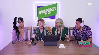Cock Talk with a step Family Swap - Little Puck, Madison Blaze, JImmy Michaels, Mike Ox