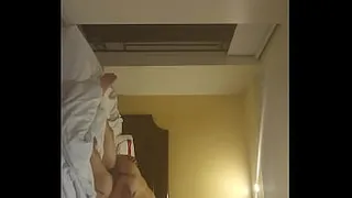 Chubby guy gets Latin cunt
