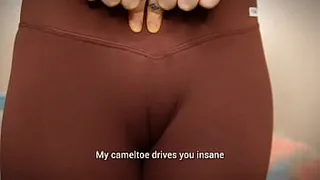 Yoga Pants Addict - Camel Toe pussy - gym girl JOI - MILF - Mesmerize - Blonde
