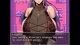 Mirena's Manor [Hentai game PornPlay ] Ep.3 rough doggystyle fuck and french kissing