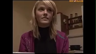 Beautiful French Teen Fucks Her !