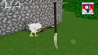 AMV Galinhas do minecraft Fight 1080p 60fps