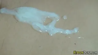 Japanese twink gets fuck