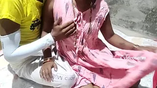 Desi sexy girl pressing boobs and fingering