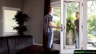 Twink couple get to anal fucking