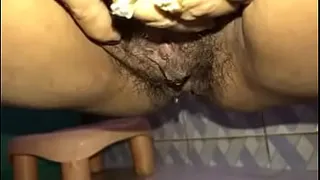 Desi Virgin pissing