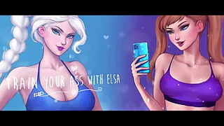 Train Your Ass With Elsa ( 18 Parody Game) - Teaser
