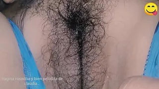 After a party d. and fingering her hairy vagina