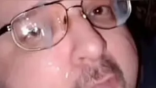 Finnish fat anal gay enjoy big dildo in his ass.