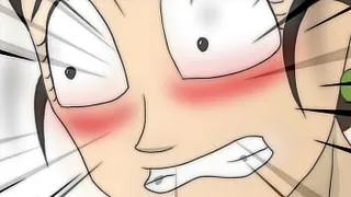 DragonBall - ChiChi getting a Hard Pounding