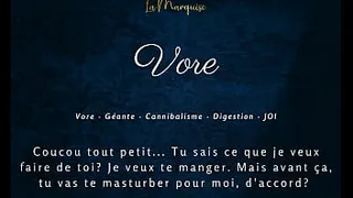 Vore - French audio porn joi giantess