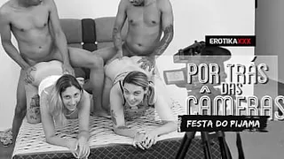 XXX Pajama Party - EROTIKAXXX - Behind the scenes