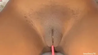 Amateur solo pussy play