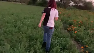 Morrita fucking on the hill