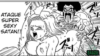 Mr Satan Fucking Android 18 for Money - DBZ parody
