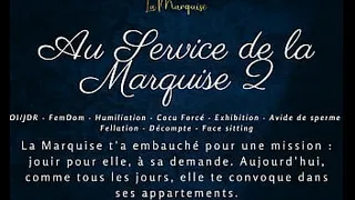 In the Service of the Marquise 2 - French audio porn femdom JOI