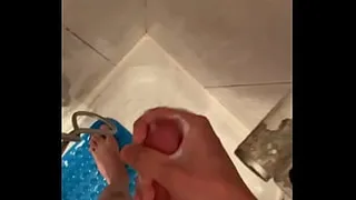 Twink cumming in shower