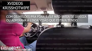 The Day Kriss Hotwife Fulfilled Uber Driver's Dream