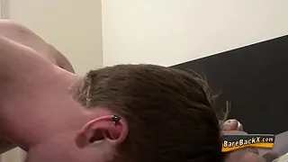Hung twink bareback fucks