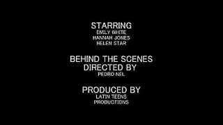 Behind the scenes. EMILY WHITE - HANNAH JONES - HELEN STAR   Pissing. LTP179