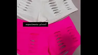 New shorts, can I make a video trying them out?