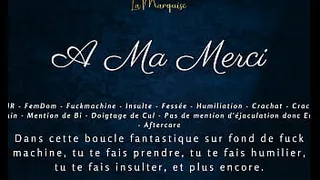 A ma Merci - French dirty talk joi femdom audio asmr