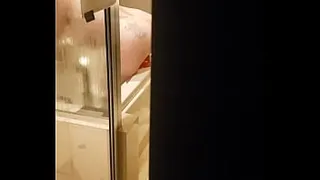 Theif catches wife riding dildo