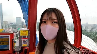 Mask de real amateur"" real ""quasi-miss campus"" re-advent to FC2! ! , Deep & Blow on the Ferris wheel to the real ""Junior Miss Campus"" of that authentic famous university,,, Transcendental beautiful features are a must-see, 2nd round of vaginal cum shot,