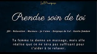 Take care of yourself - JOI blowjob french dirty talk GFE