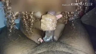 Hotwife getting cum in the face