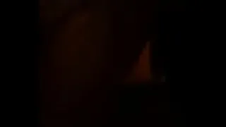 Giving it hard before going to see her husband