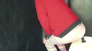 I fuck my boyfriend's ass and he ends up with his cock, anal strapon