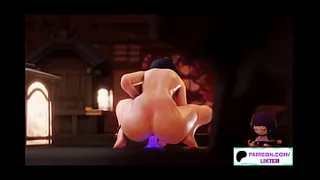 GENSHIN IMPACT AMAZING DILDO TESTING HENAI