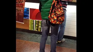 No Shopping Green Nylon Colete