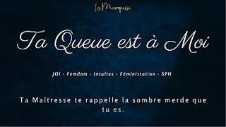 Your Cock is Mine - French JOI Femdom dirty talking