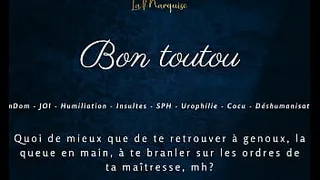 Bon toutou - French audio porn joi femdom