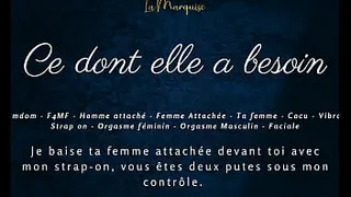 What She Needs - French Femdom Couple Humiliation