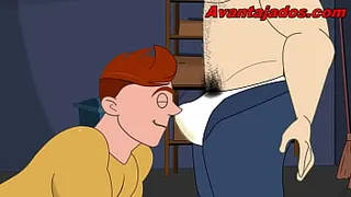 Gay Cartoon Dirty Sex in College