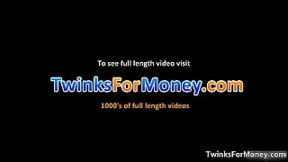 Super horny gay dudes have sex for cash gay porno