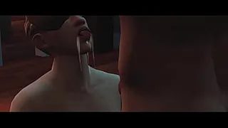 SIMS 4 - Horny Straight Muscle Fucks Twink in Rental House