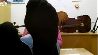 mrs teacher and her nylonfeet 6