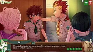 Game: Friends Camp Episode 5 - Why doesn't Taiga like us? (Russian voice acting)