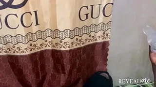 RevealMe || AFRICAN GAY DILDO RIDE TO MASSIVE CUM FINISH