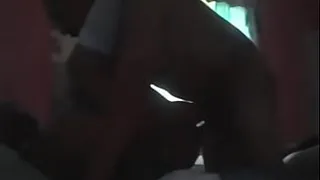 18-year-old brunette fucking with a 55-year-old taxi driver