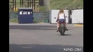 Sensual amateur teen loves riding 10-pounder in spicy modes