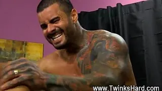 Gay Latino Studs Bareback Fucking