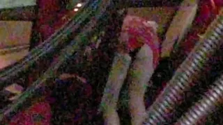 washing car shows her panties