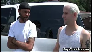 Black Muscular Boys Fuck Gay White Twinks Video 07
